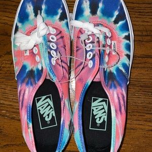 Tie Dye Vans. Brand New. Never Worn.